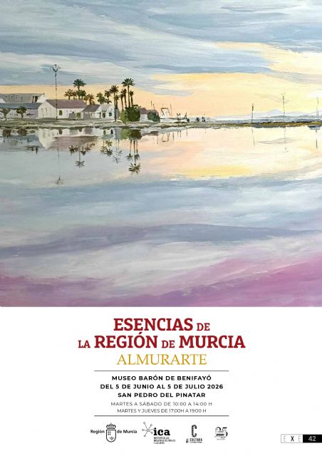 El Plan EXE incorpora esta semana las muestras de Andrés García Mellado en Ricote y del colectivo Almurarte en San Pedro del Pinatar