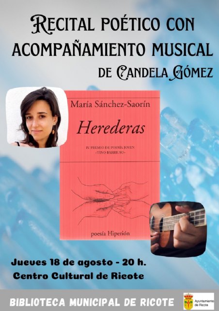 Presentación del libro “Herederas” de María Sánchez-Saorín