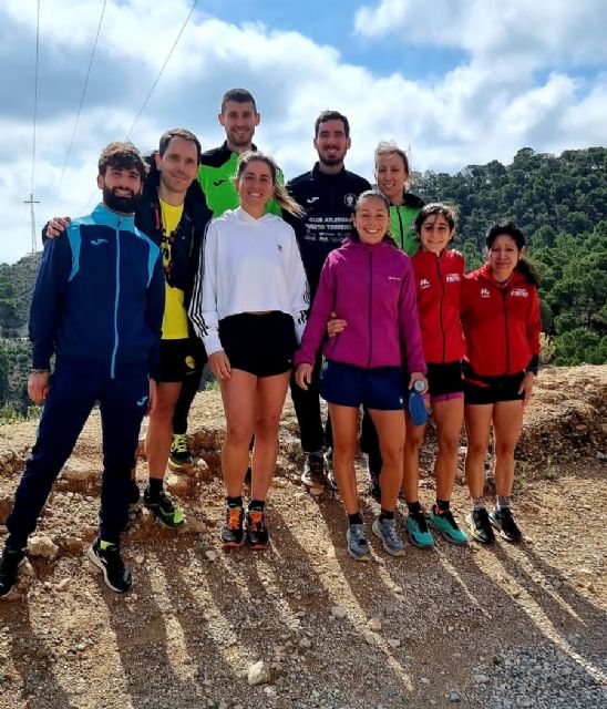 Ricote acogió a la Selección FAMU de Trail Running, de cara al Nacional por Federaciones Autonómicas