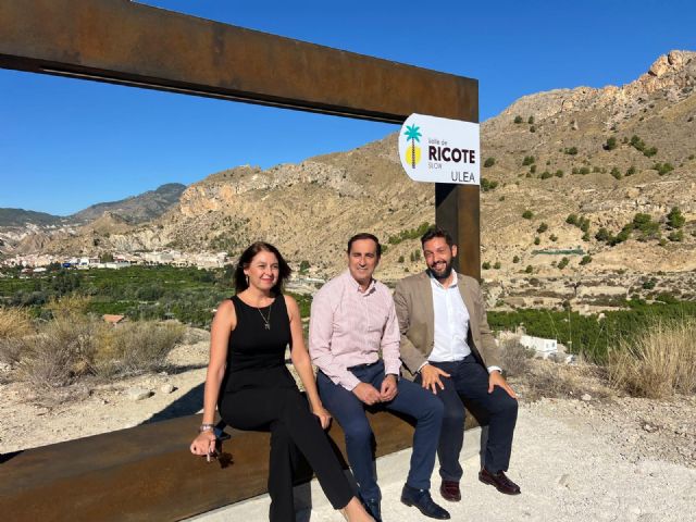 El Valle de Ricote estrena nuevas señales y un ´photocall´ temático para mejorar la experiencia del viajero y reforzar la imagen de destino ´slow´