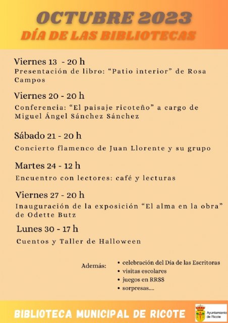 Día de las Bibliotecas 2023