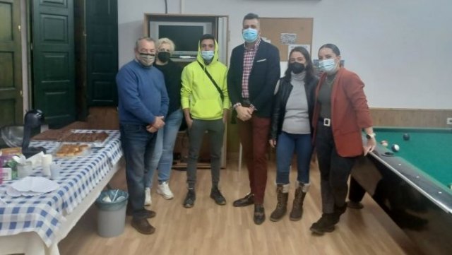 El Director General de Juventud visita Ricote