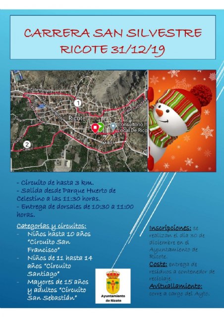Carrera de San Silvestre Ricote 2019