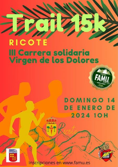 Ricote abre el Trail Tour FAMU 2024 el 14 de enero