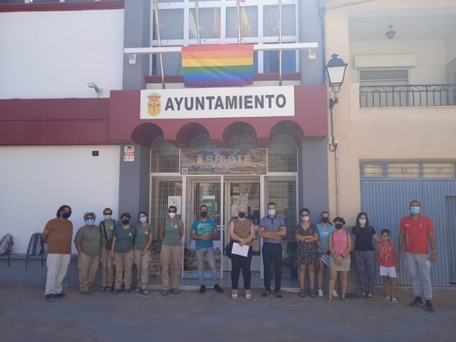 Lectura manifiesto por los derechos LGTBI 2021 en Ricote