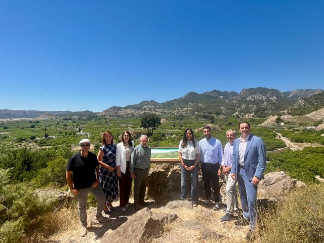 La Comunidad promueve una red de miradores interpretativos en el Valle de Ricote para consolidarlo como destino de turismo ´slow´