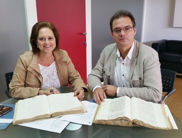 El Archivo General de la Región custodiará varios documentos históricos de Ricote