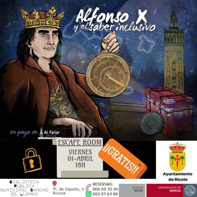 Escape room “Alfonso X y el saber inclusivo”