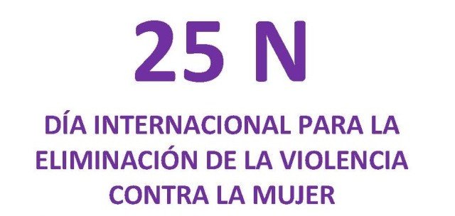 25 n día internacional para la eliminación de la violencia contra la mujer